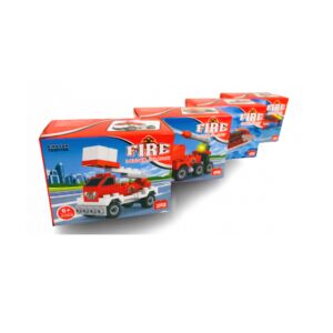 Lego tűzoltóautó / darus autó /  motorcsónak
