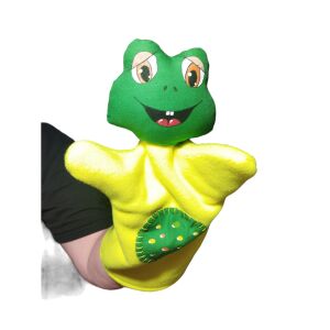 Kézműves Béka Ujjbáb - Puha, Mosható