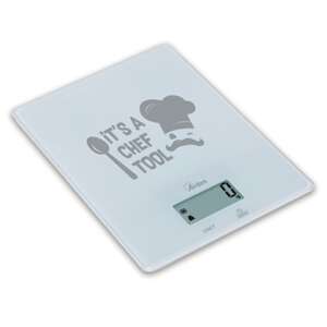 ARDES digitális konyhai mérleg séf mintával, tökéletes az összetevők méréséhez - Ardes