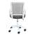 Akord Ergonomikus Forgószék FD-6 Fehér/Szürke, hátsó nézet
