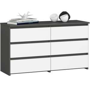 sideboard cl100 6 pieces grey / white