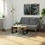 Akord DOMI Coffee Table in Stylish Interior - Oak and Black