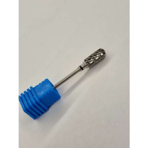 Karbid fej műköröm csiszoláshoz #025-2XC Szürke henger, szürke karbid csiszolófej műkörömhöz