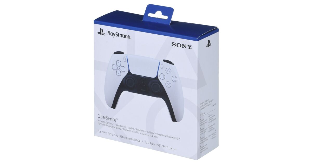 Sony PlayStation 5 DualSense Glacier White Wireless Controller, Wei | Pepita.com Sony PlayStation 5 DualSense Glacier White Wireless Controller, Wei | Pepita.com