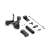 DJI RS 4 Combo camera stabilizer, includes gimbal, handle, extended handle, quick release plates, screws, cable, and DJI branding