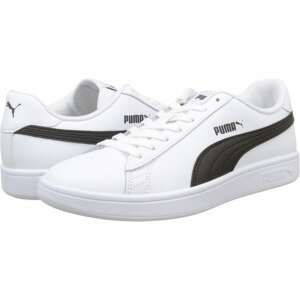 Puma Smash 2 men's white and black leather sneakers - Puma