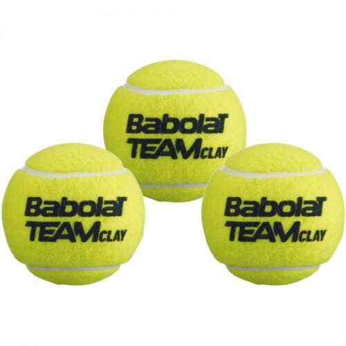 3 db Babolat Team Clay teniszlabda