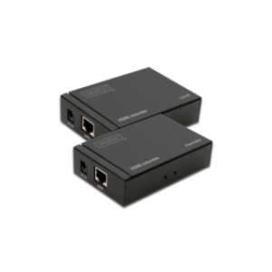 Digitus HDMI Video-Extender, 50m, Sender und Empfänger, schwarz - KVM Switch