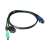 LevelOne ACC-3203 KVM-Kabel, 5 Meter, schwarz