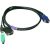 LevelOne KVM Kabel VGA->VGA/USB-A/PS/2         5.00m schwarz 98143625