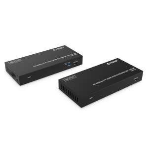 Digitus DS-55522 4K HDMI KVM Extender Set, 150m, Sender und Empfänger - KVM Switch