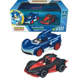 Carrera Sonic Shadow 2 darabos autó készlet: Sonic és Shadow visszahúzós játékautók - Carrera