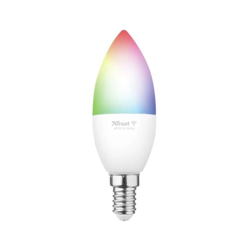 Trust Smart WiFi LED Bulb 0.5W 470lm 1800-6500K E14 - RGBCW
