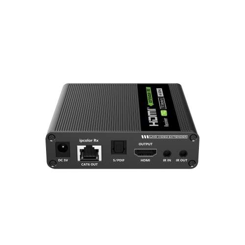 Techly 109849 HDMI Extender Vevőegység - Port Nézet