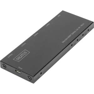 Digitus Ultra Slim HDMI Splitter, 1x4, 4K / 60 Hz, vedere înclinată - Switch-uri KVM