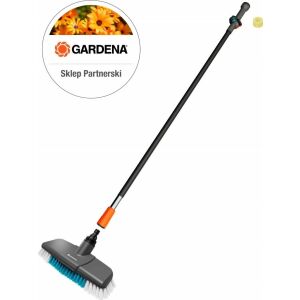 Súprava tvrdých kefiek Gardena Cleansystem na čistenie vjazdov do garáží a robustných terasových podláh - Príslušenstvo k vysokotlakovému čističu
