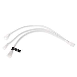 Cablu splitter Alphacool 4-pini la 3x 4-pini PWM, Alb, 30cm - Switch-uri KVM
