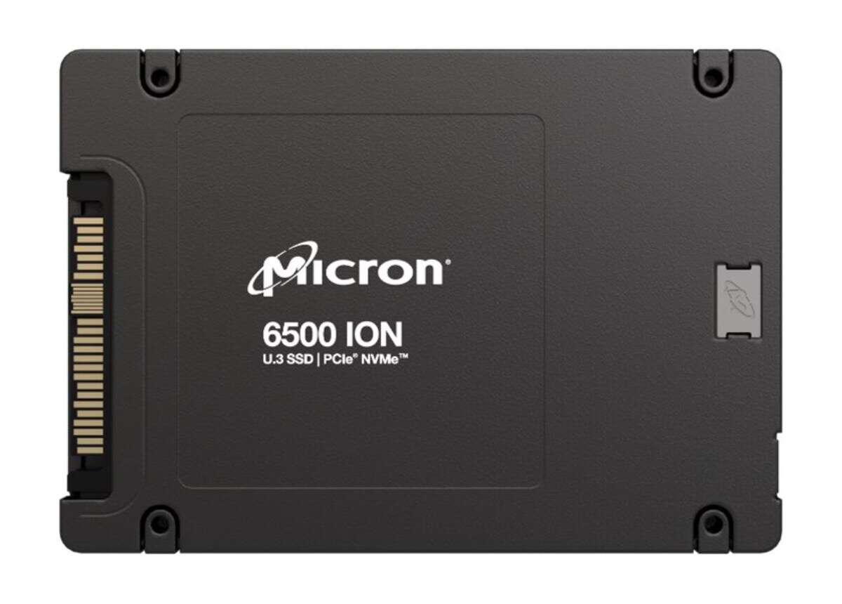 Micron 30.72tb 6500 ion 2.5" pcie ssd