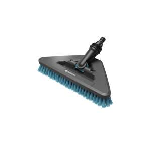 Gardena Cleansystem Hard Flex Mosókefe, háromszög alakú kefefej kültéri felületek tisztításához - Gardena