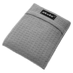 Akuku cseresznyemaggal töltött melegítő párna, szürke, csecsemők hasfájására, hasi fájdalmakra és izomfájdalmakra - Akuku