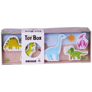 Zestaw My Little Toy Box Dinosaur z 5 drewnianymi figurkami dinozaurów w pudełku - Nonbrand Gra rozwojowa dla małych dzieci