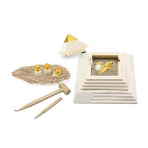 Пирамидата на мистериите от Buki, игра за наука и откриване за деца над 8 години, включва пирамида, инструменти и съкровища - Игра за наука и открития