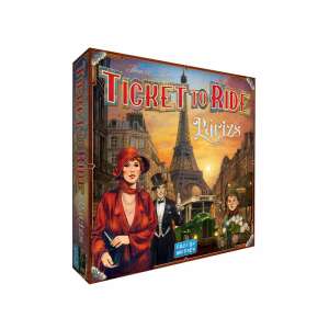 Ticket to Ride Párizs társasjáték, 2-4 játékosnak, 8 éves kortól - Gémklub