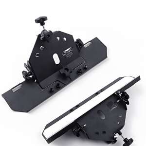 HAWIRE Slider 45 tile cutting guide for angle grinder, 45 degree angle cutting, 115mm and 125mm angle grinder compatible - Sanding Accessory