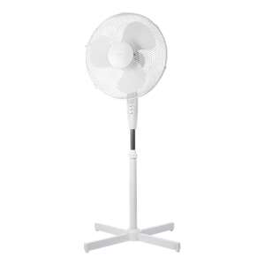 Nordic Home FT-530 40cm állóventilátor, fehér, 3 sebesség, oszcilláló - Deltaco