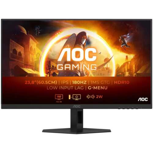 AOC Gaming IPS Monitor 24G4XE, 180Hz, 1920x1080, 16:9, 300cd