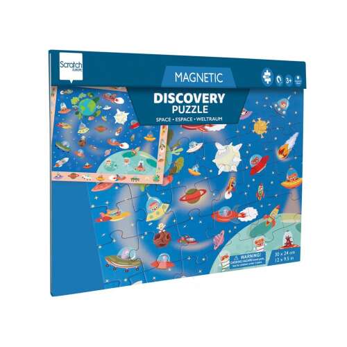 Scratch Europe - Mágneses Űrkaland Puzzle - 30 db