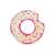 Intex 107cm Donut-Schwimmring, rosa mit Streuseln
