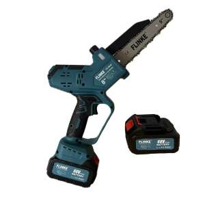 Bezdrôtová reťazová píla Flinke FK-8040 s 2 batériami, vodidlom 8 palcov, automatickým mazáním, LCD displejom - Reťazové píly