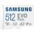 Samsung EVO Plus 512GB microSDXC memory card, UHS-I, U3, V30, A2