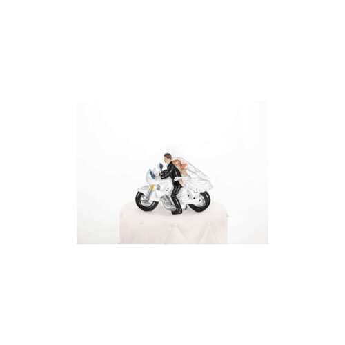 Figurka Para Młoda na motorze, 11,5cm 98468361