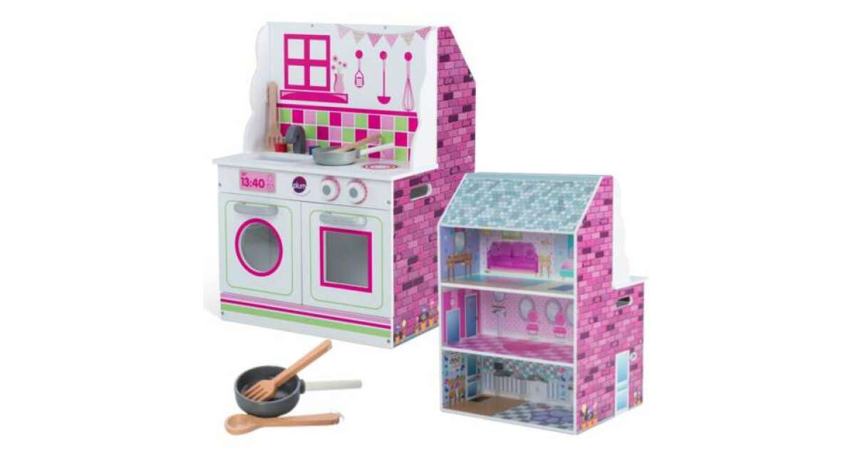 Pink Plum Toy Kitchen Plum Peppermint Townhouse In 2025