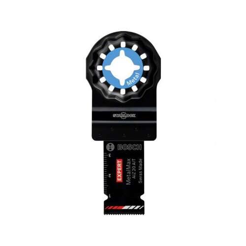 Lamela de ferăstrău pentru unelte multifuncționale oscilante Bosch EXPERT MetalMax AIZ20 AT din carbură, pentru metal