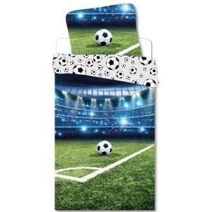 Focis Stadium bedding set, 140x200cm duvet cover and 70x90cm pillowcase, football design - Bedding - Youth and Adult