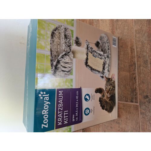 Zoo Royal Cat Scratching Post and Bed with Toy