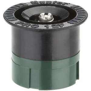 Hunter PRO-12F Sprinklerdüse, grün und schwarz, Nahaufnahme - Sprinkler