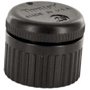 Hunter Spray bubbler sprinkler, black, close-up - Irrigation