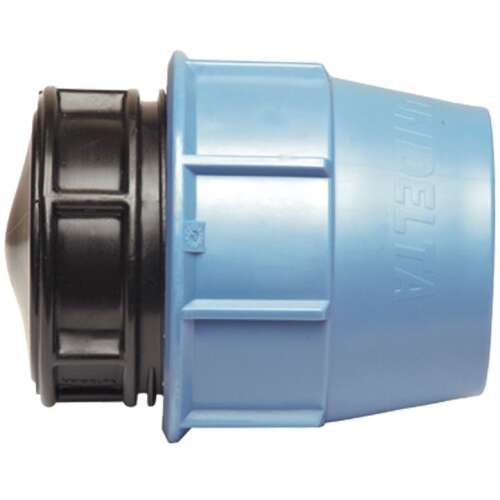 Delta KPE 32mm end fitting for cold water pipes