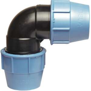 KPE 90 degree elbow fitting, 20mm - KPE fitting