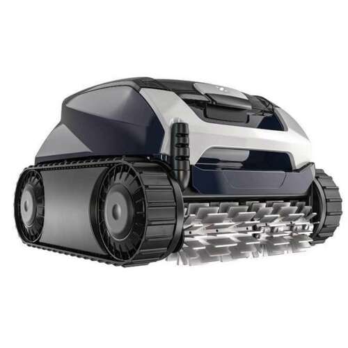 Robot do czyszczenia basenu Zodiac Voyager RE 4200 Elite, niebieski i biały, z gąsienicami