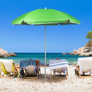 Veľký slnečník - 155 x 135 cm - zelený