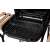 Landgraf charcoal grill with stainless steel grill grate, black