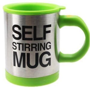 Green self-stirring mug for coffee, tea, or hot chocolate - Nonbrand Mug