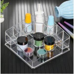 Kozmetikai rendszerező sminktermékekkel, 8 rekeszes - Kozmetikai rendszerező