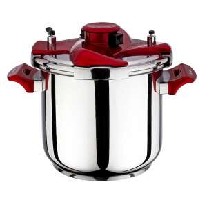 Galaxy 12 Liter Stainless Steel Pressure Cooker for Fast Cooking - Perfect Home Clay pot