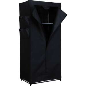 Dulap Textil Portabil Negru - 70x46x154 cm 98509973